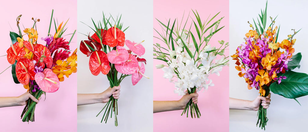 Tropical Hawaiian Floral Bouquets