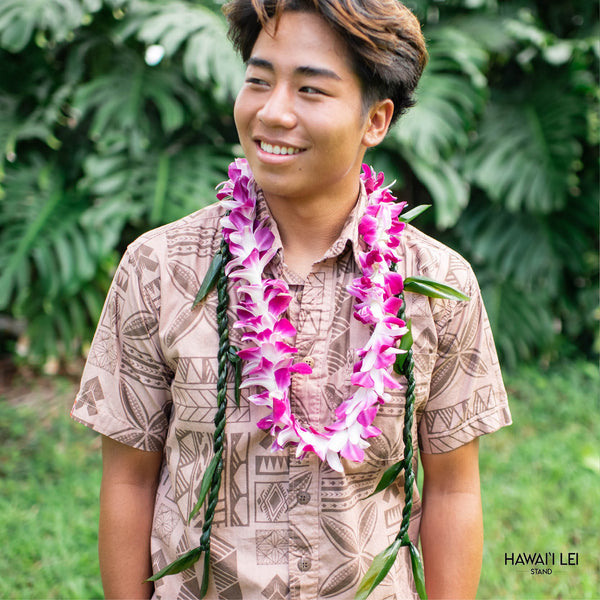 Hanalei Lei Set (Purple) - Hawai'i Lei Stand - Lei Shipping