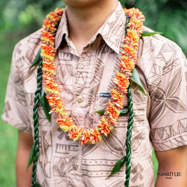 Kona Lei Set (Plain Cigar) - Hawai'i Lei Stand - Lei Shipping