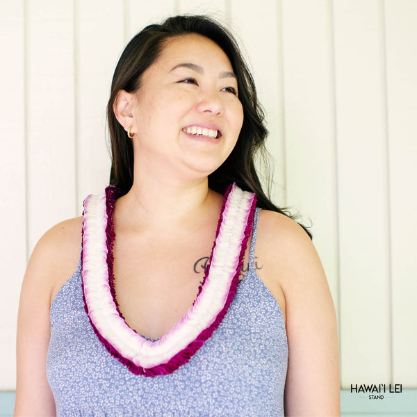 Christina Orchid Lei (Purple) Lei Shipping And Delivery From Honolulu Hawaii