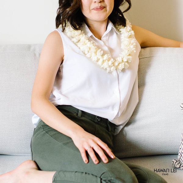 Double Tuberose Lei - Hawai'i Lei Stand - Lei Shipping