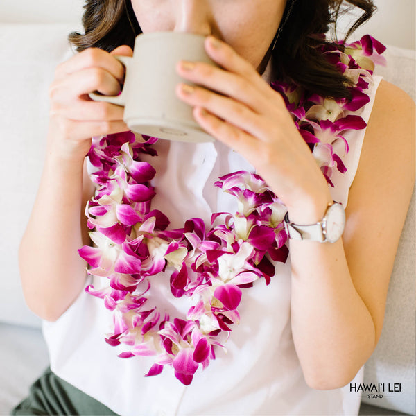 Bulk Orchid Lei - Wholesale - Hawai'i Lei Stand - Lei Shipping