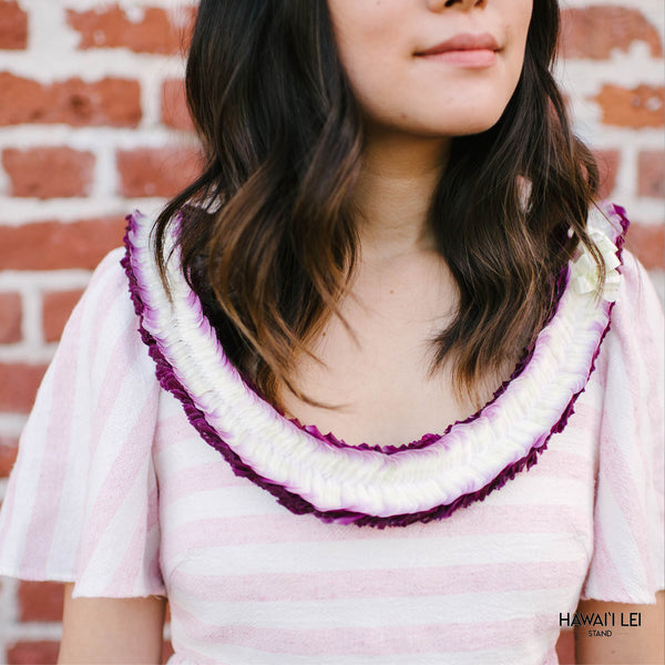 Christina Orchid Lei (Purple) Lei Shipping And Delivery From Honolulu Hawaii