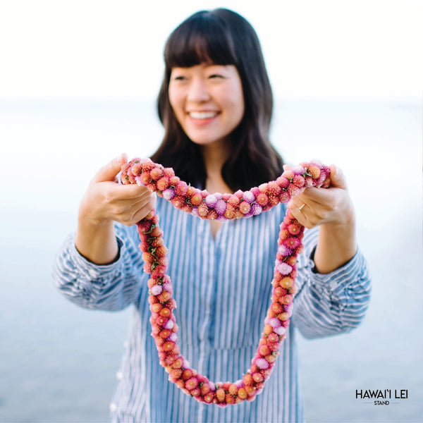 Double Bozo Lei (Colors Vary) - Hawai'i Lei Stand - Lei Shipping