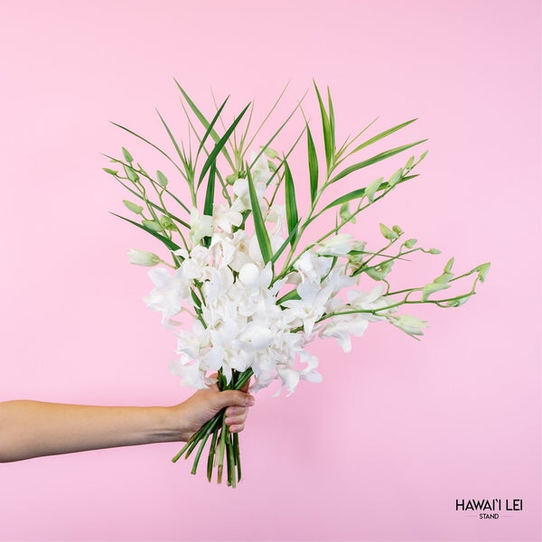 Wailea Set  F - Wedding Lei & Tropical Bouquet Sets - Hawaii Lei Stand - Nationwide Lei & Tropical Shipping