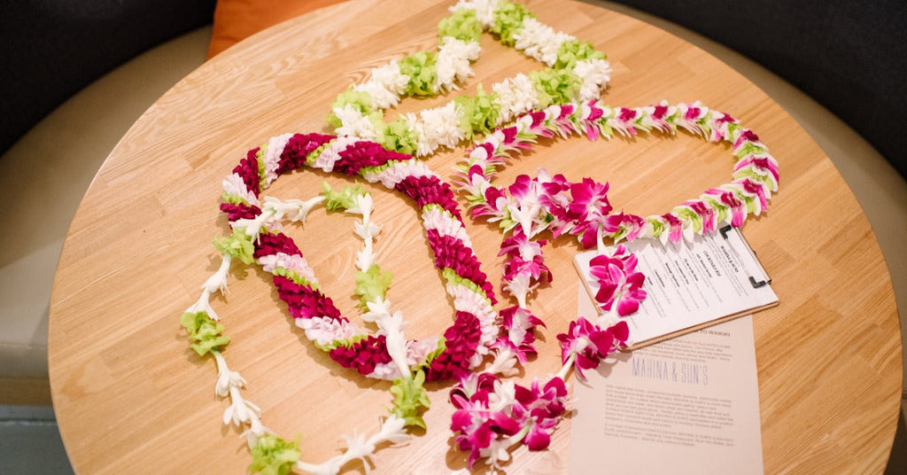 A Look at How a Traditional Plumeria Lei Is Made