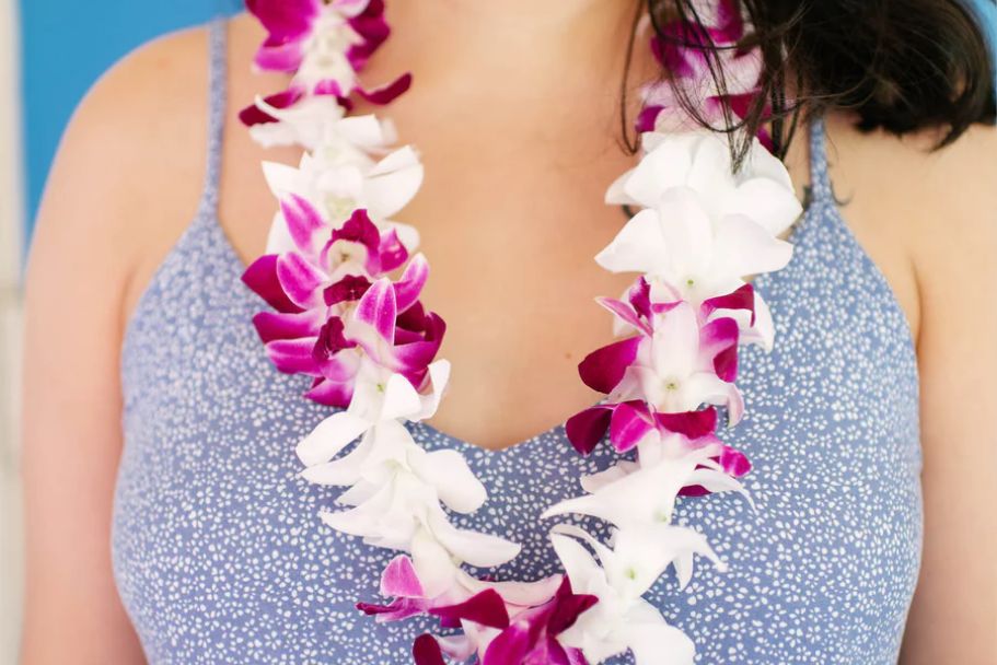 Etereauty Leis Floral Luau Hawaiian Necklace Tropical Decor Party Garland  Mega Wreaths Dancesilk Hawaii Hula Luan Flower Beach - Walmart.com