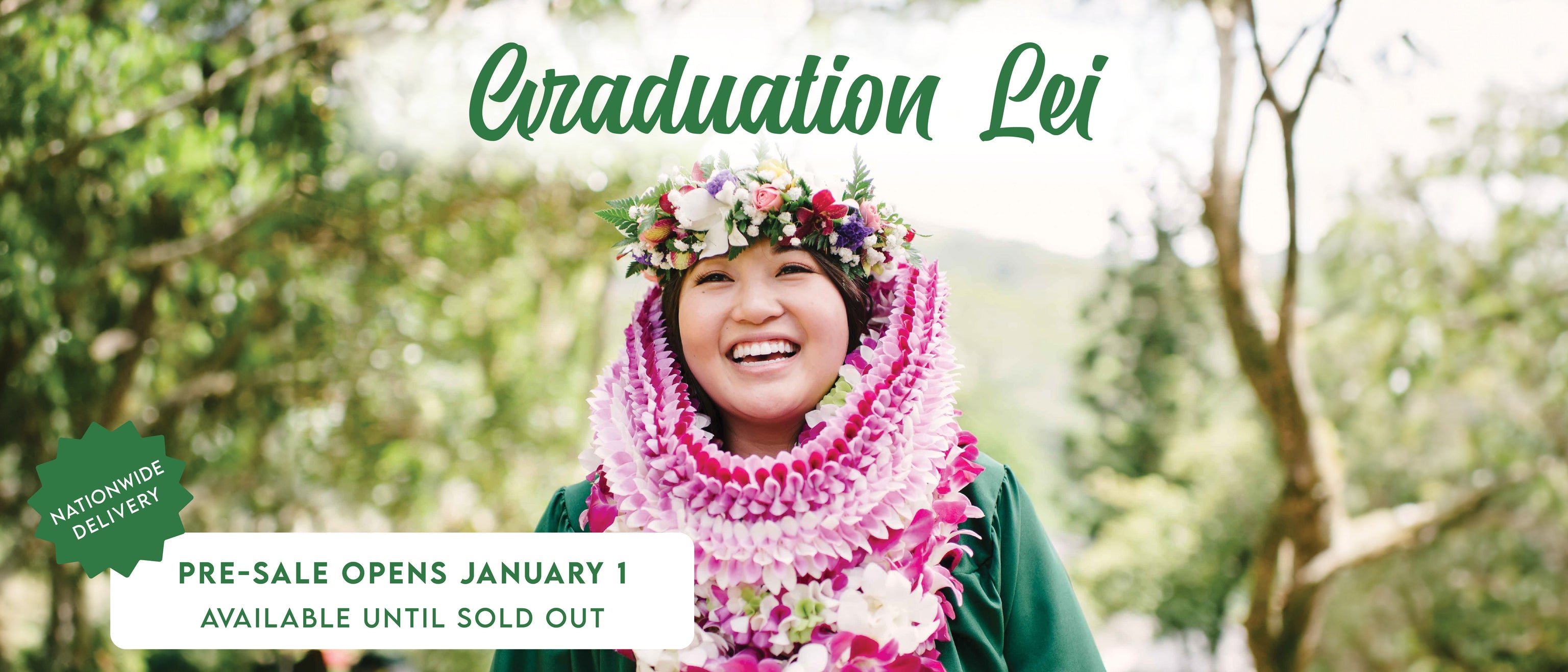 Fresh Hawaiian Lei for Graduation | Hawai’i Lei Stand