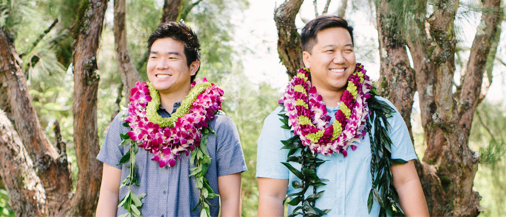Lei For Men - guys lei - lei for male - Hawaii Lei Stand