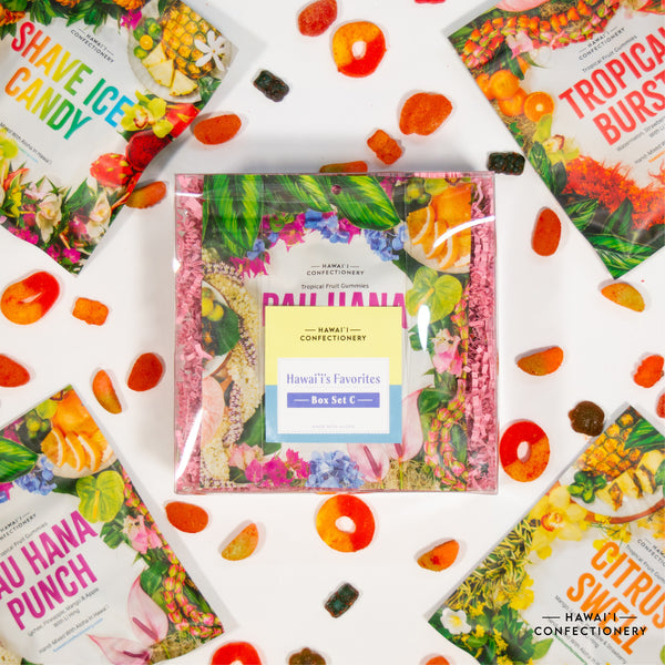 Confectionery Gift Box - Nationwide Shipping with Lei and Flowers