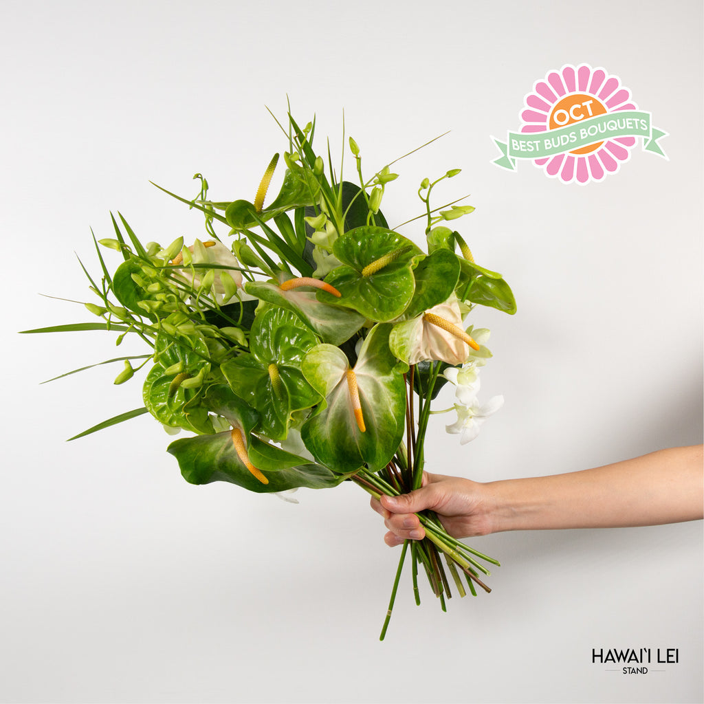 The Best Buds Seasonal Bouquet (October Only) - Hawai'i Lei Stand - Lei Shipping