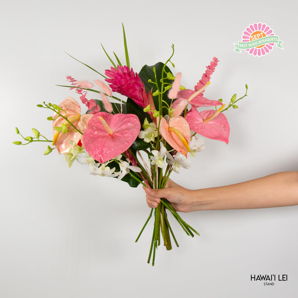 The Best Buds Seasonal Bouquet (September Only) - Hawai'i Lei Stand - Lei Shipping