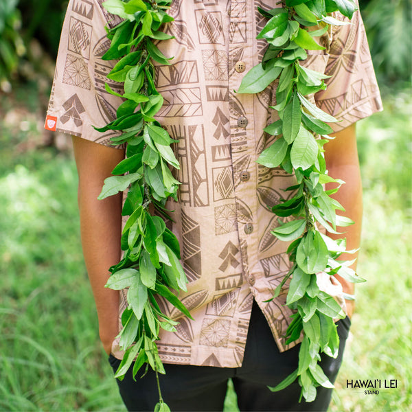 Premium Big Island Hilo Maile Lei  Available For Nationwide Shipping From Hawaii Lei Stand