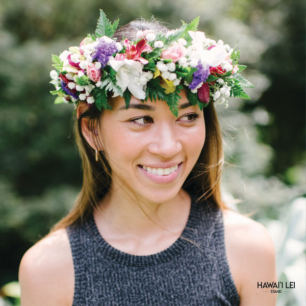 Haku Lei (Mixed Color Varies) Lei Shipping And Delivery From Honolulu Hawaii