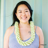 Spiral Orchid Lei (Green and White) - Hawai'i Lei Stand - Lei Shipping