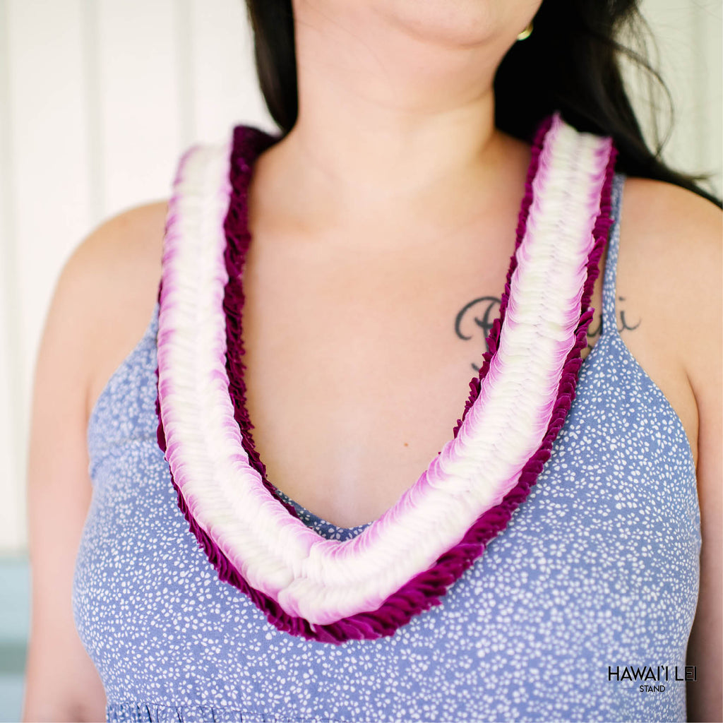 Christina Orchid Lei (Purple) Lei Shipping And Delivery From Honolulu Hawaii