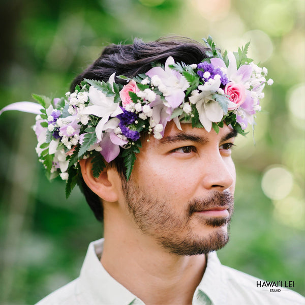 Signature Haku Lei (Seasonal Mix) -  Hawai'i Lei Stand - Lei Shipping