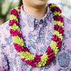 Spiral Orchid Lei (Purple and Green) - Hawai'i Lei Stand - Lei Shipping