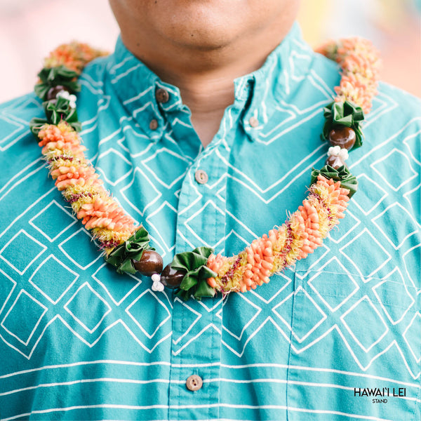 Cigar and Kukui Nut Lei - Hawai'i Lei Stand - Lei Shipping