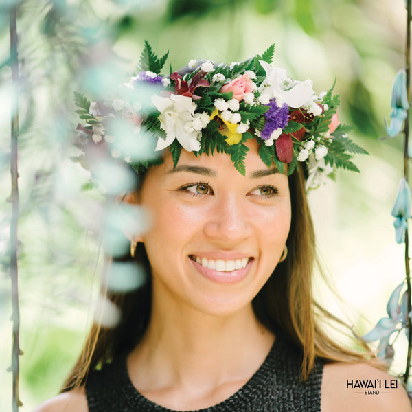 Wailea Set A - Wedding Lei & Tropical Bouquet Sets - Hawaii Lei Stand - Nationwide Lei & Tropical Shipping 