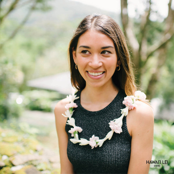 Tuberose Lei (more colors) - Hawai'i Lei Stand - Lei Shipping