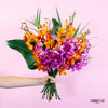 The Mokara Orchid Bouquet (Seasonal Colors Vary) - Hawai'i Lei Stand - Lei Shipping