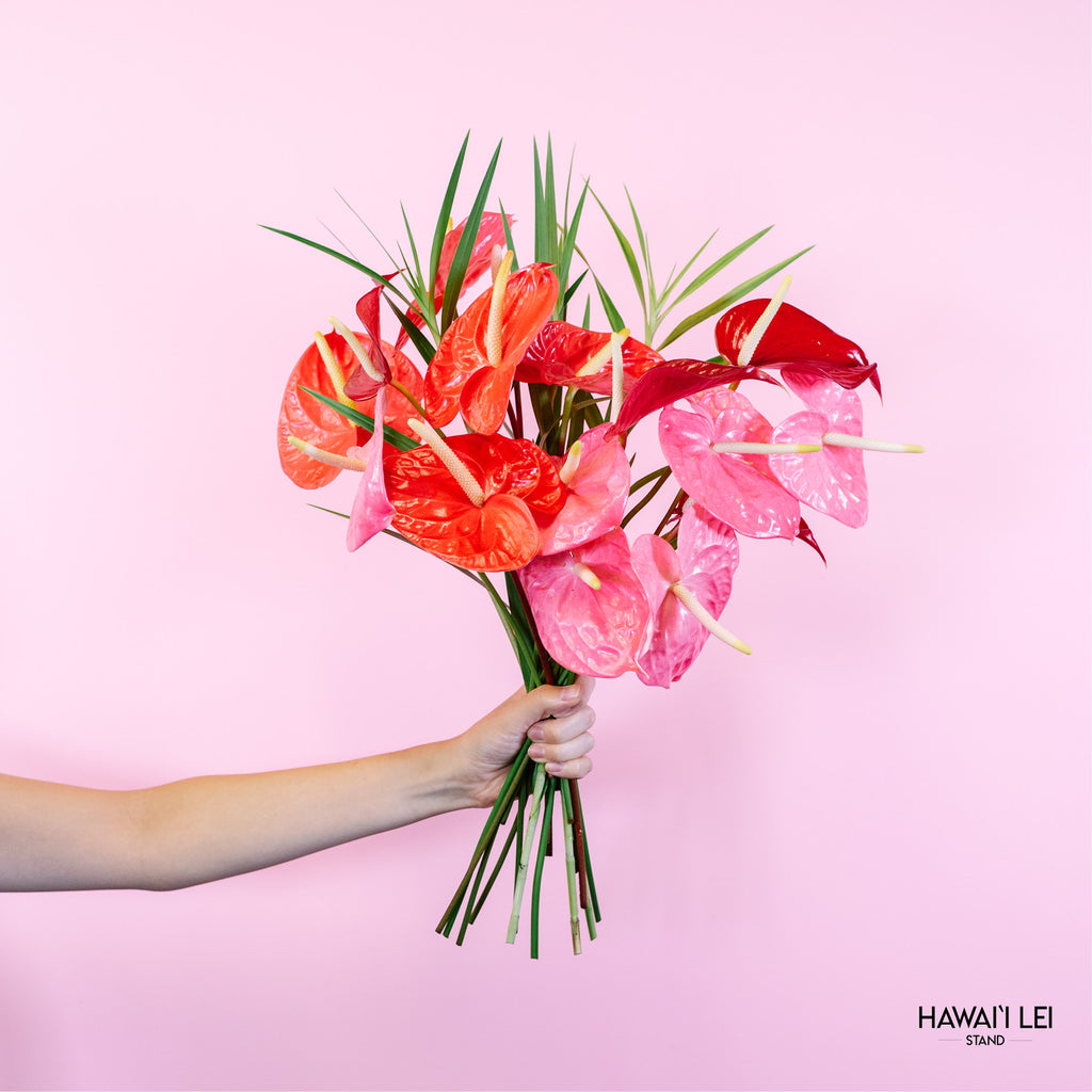 anthurium flower business The Anthurium Bouquet (Seasonal Colors Vary) (Unavailable: May 11