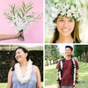 Wailea Set  F - Wedding Lei & Tropical Bouquet Sets - Hawaii Lei Stand - Nationwide Lei & Tropical Shipping 