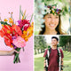 Wailea Set C - Wedding Lei & Tropical Bouquet Sets - Hawaii Lei Stand - Nationwide Lei & Tropical Shipping 