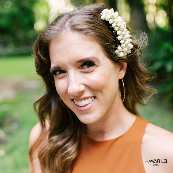 Pikake Hair Comb - Hawai'i Lei Stand - Lei Shipping