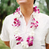 Deluxe Orchid Lei (Purple & White) - Hawai'i Lei Stand - Lei Shipping