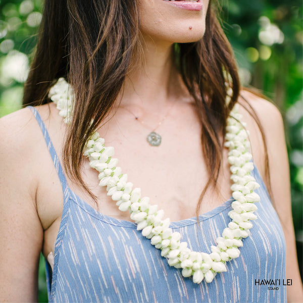 Rope Pikake Lei (Limited Availability) Lei Shipping And Delivery From Honolulu Hawaii
